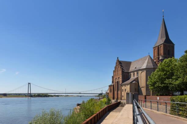 Ferienwohnung Am Rheinpark Emmerich Exteriör bild